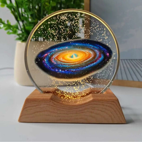 Lámpara Veladora Planetas con Luz LED Galaxia