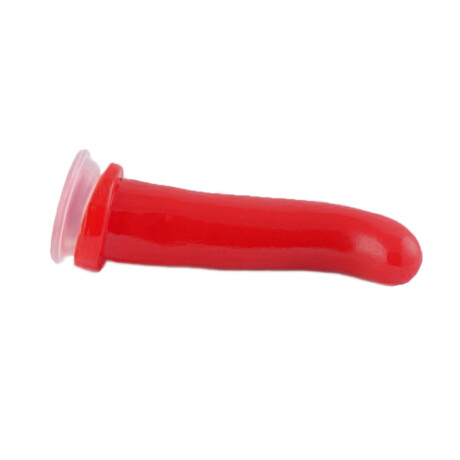 Consolador Punto G Con Ventosa Rojo