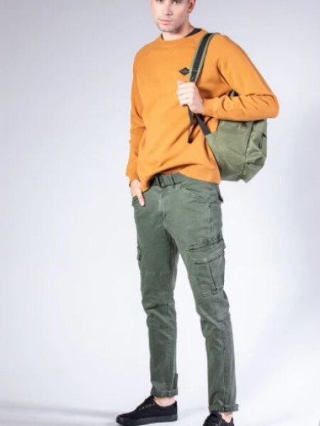 PANTALON RUSTY SHALE CARGO VERDE