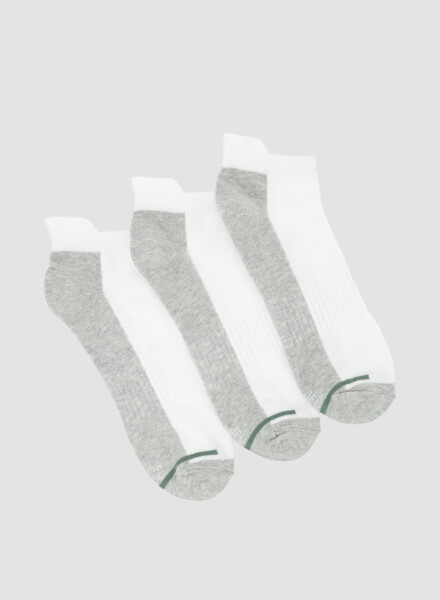Pack x3 medias cortas con diseño deportivo Variante 42