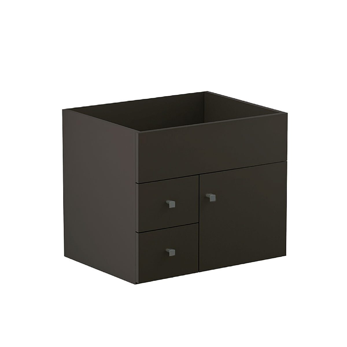 Mobiliario Baño Mueble De Colgar Cadria Madera Marron 60X46 