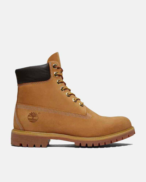 Botas Timberland Premium 6 Inch Lace Up Waterproof Boot Hombre Wheat