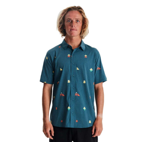 Camisa Roark Bless Up Celeste