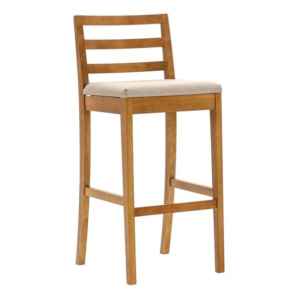 BANCO ALTO DE BARRA - TAPIZADO TELA BEIGE BANCO ALTO DE BARRA - TAPIZADO TELA BEIGE