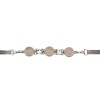 Pulsera Trilogy-Plata 925-Piedra Cuarzo rosa-PU3770 conpiedra