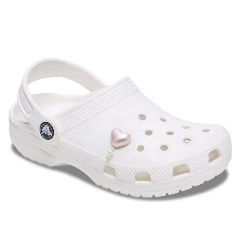 Jibbitz™ Charm Corazón de Perla Multicolor