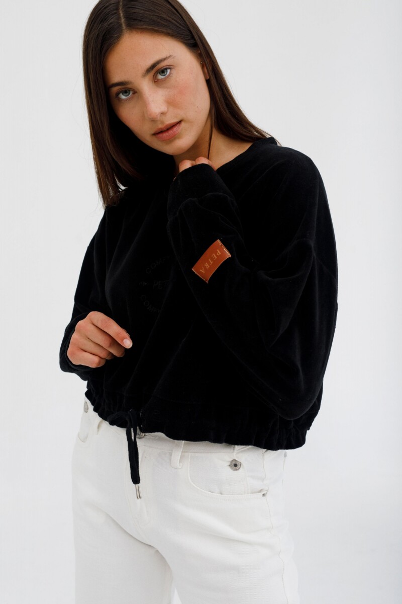 Sweater Comfy Negro