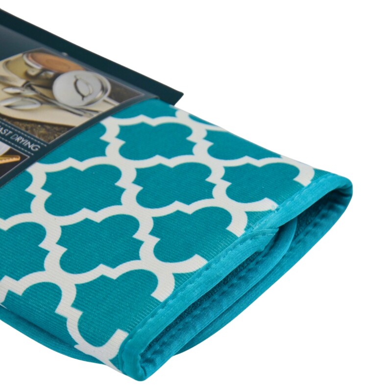 Escurridor de vajilla en microfibra 40x45 cm TRAMA CELESTE