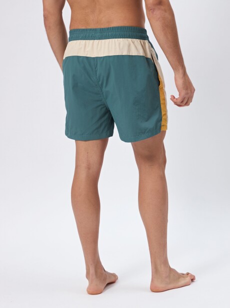 SHORT SWIM BOXY VERDE