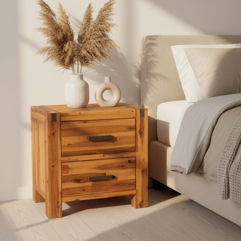 MESA DE LUZ MADERA-ACACIA NATURAL-BEIGE AHF 1202