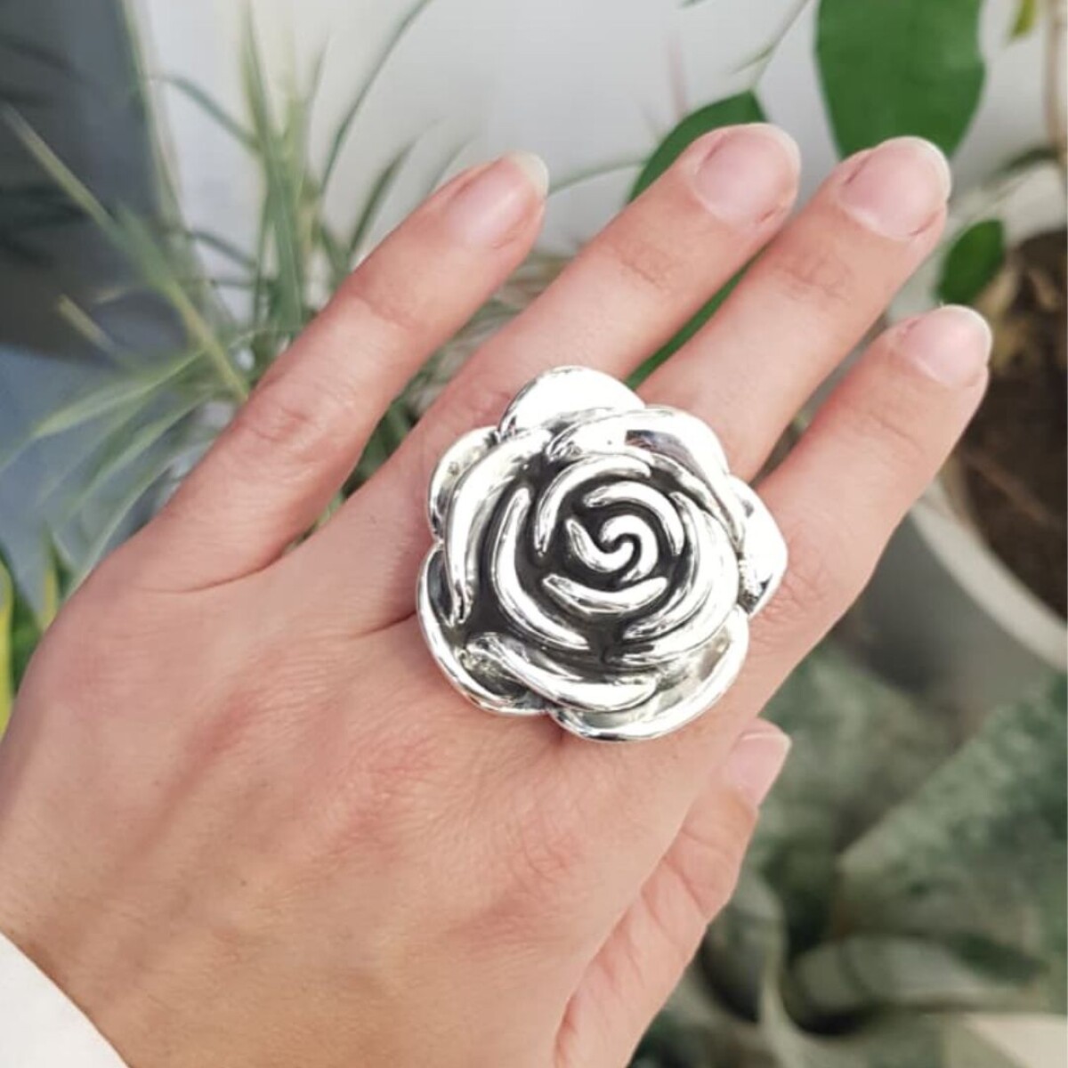 Anillo Rose - Plata 925 