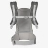Mochila porta bebe Hoody Kikkaboo gris