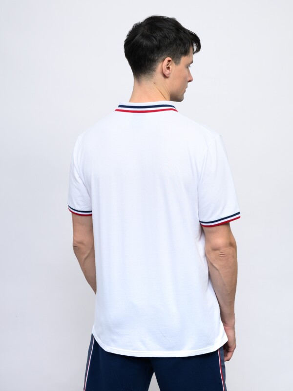 REMERA POLO ENKEL Nacional Hombre Blanco