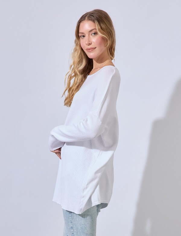 Buzo Oversize BLANCO