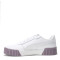 Championes de Mujer Puma Carina 2.0 Blanco - Bordó - Dorado
