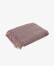 Manta Shallow 100% algodón rosa 130 x 70 cm