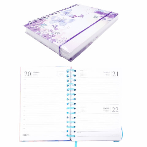 Agendas 2026 un día por página tamaño A6 Agendas 2026 Un Día Por Página Tamaño A6