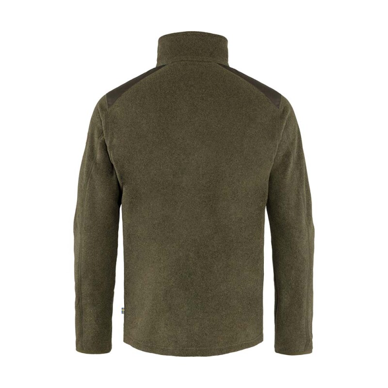 Polerón Fjallraven Sten Fleece Hombre Dark Olive
