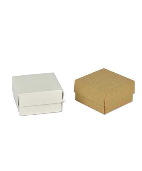 CAJA ECO 02 - 08X04,5X08 cm MADERA REVERSIBLE BLANCO