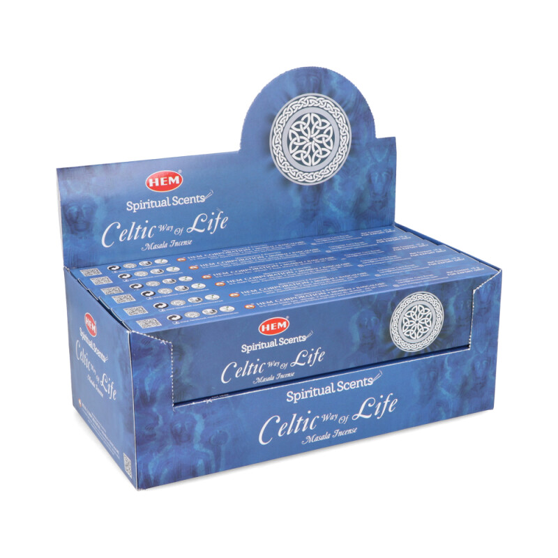 INCIENSO HEM PREMIUM 15 GR X12 Celtic Way Of Life
