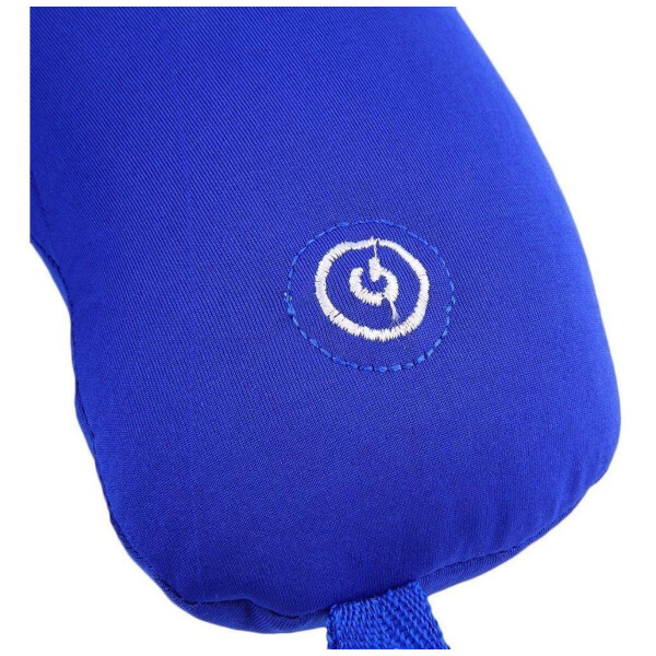 Comoda Almohada De Viaje Cervical Con Masajeador De Cuello Variante Color Azul