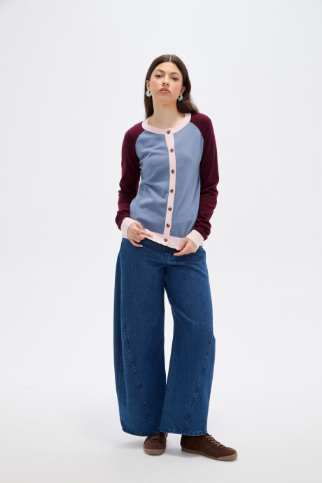 Cardigan Blocka Estampado 1