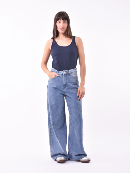 MUSCULOSA INTERIOR AZUL