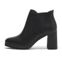 Botas Mid Chelsea Mujer Black Full Grain