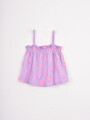 CONJUNTO BLUSA + SHORT LILA