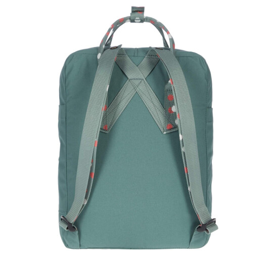 Mochila Fjall Raven Kånken Frost Green-Confetti Pattern 16L Mochila Fjall Raven Kånken Frost Green-Confetti Pattern 16L