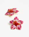 Aros Pasantes Color Aros Pasantes Flores - Dorado