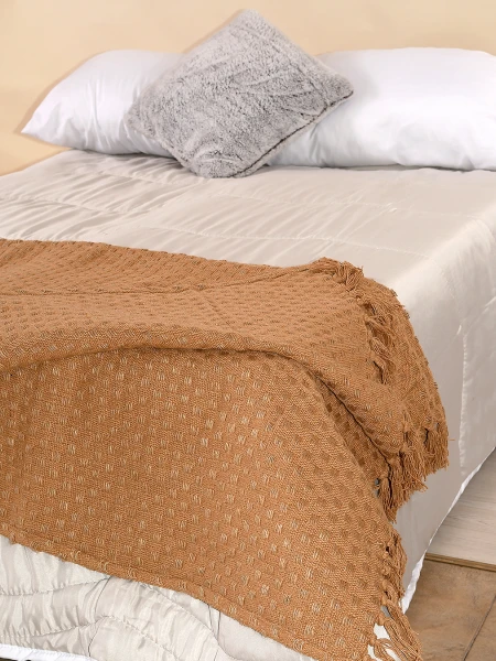 PIE DE CAMA LUXOR TABACO