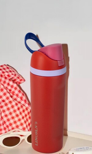 BOTELLA AMAZONA ROJO