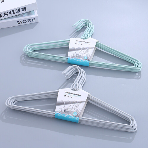 Perchas Revestidas Gris O Verde - 8 Unidades Perchas Revestidas Gris O Verde - 8 Unidades