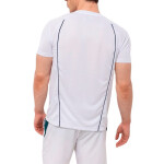 FILA Match Remera manga corta de tenis para hombre - Blanco/Marino Blanco-Marino