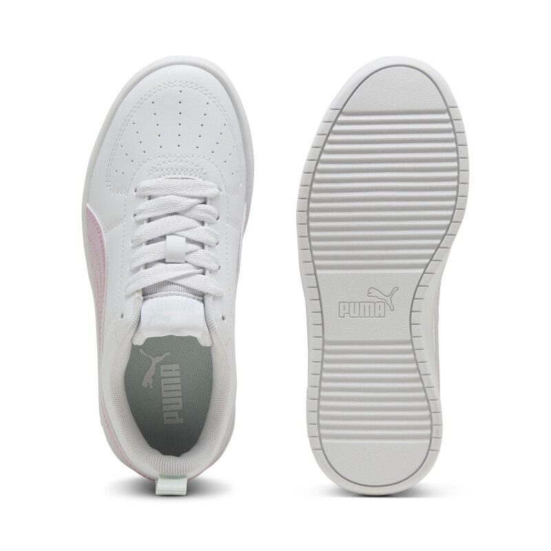 Championes Puma Rickie JR de Niños - 384311 38 Blanco-rosado