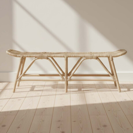 PIE DE CAMA RATTAN NATURAL-BEIGE QUEBEC