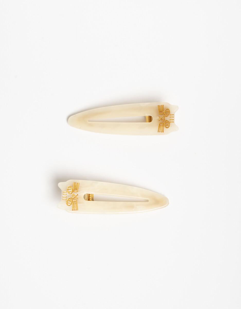 Set De Hebillas De Gatito 