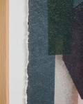 Cuadro Veluni de papel reciclado multicolor azul 60 x 90 cm