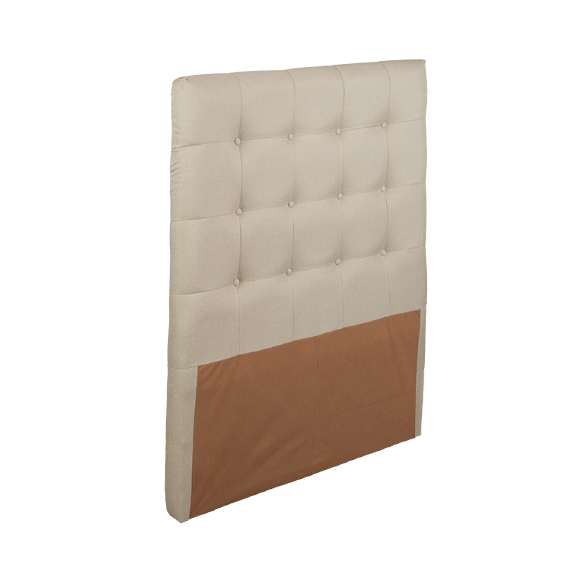 RESPALDO 1 PLAZA (0.90 MTS) - TAPIZADO BEIGE 