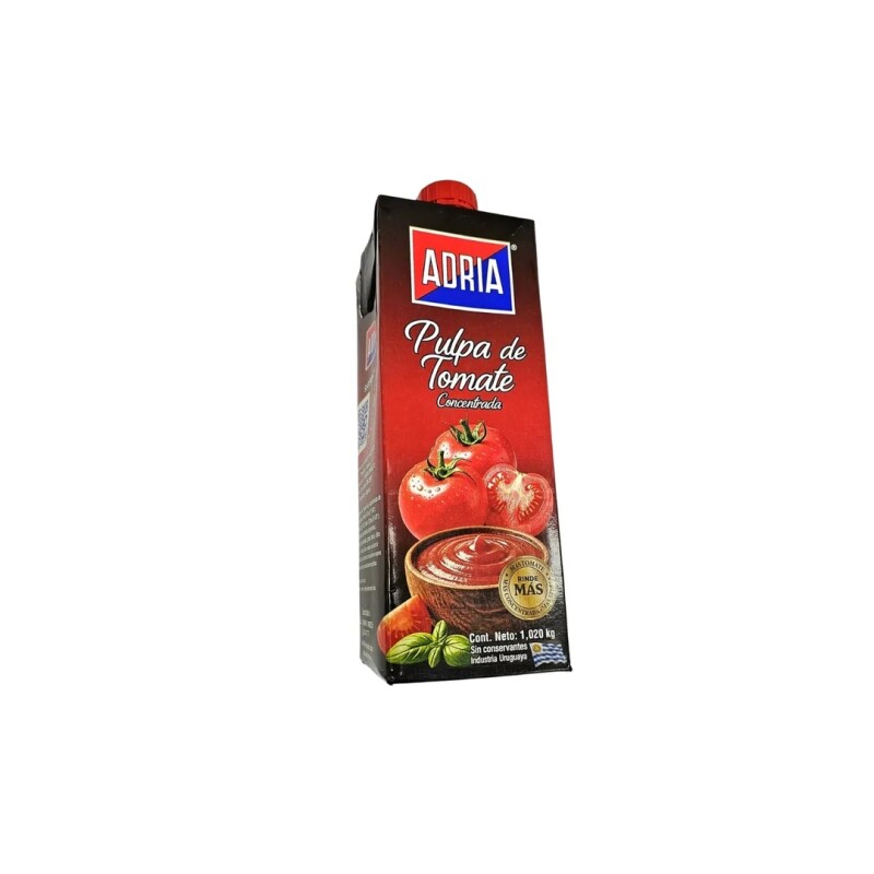 PULPA DE TOMATE ADRIA 1.020KG Pulpa De Tomate Adria 1.020kg