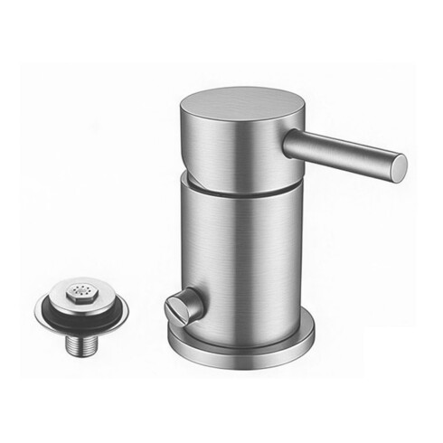 Grifería Bidet Viseu Aqualia Acero Inoxidable GRIS-BRUSHED NICKEL