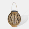 LAMPARA COLGANTE C/LUZ SOLAR 43X38CM Unica
