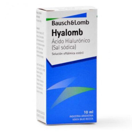 Hyalomb Sol Oft (Frio) x 10 ML Hyalomb Sol Oft (Frio) x 10 ML