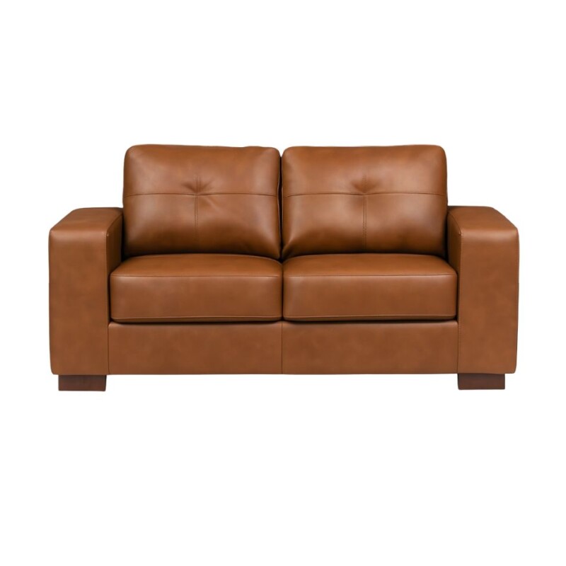 SOFA 100% CUERO - MODELO DOMINI 2 CUERPOS - MARRON SOFA 100% CUERO - MODELO DOMINI 2 CUERPOS - MARRON