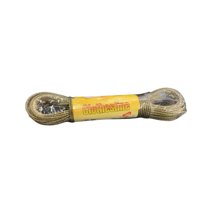 CUERDA DE ROPA ACERO 20 MTS COBRE