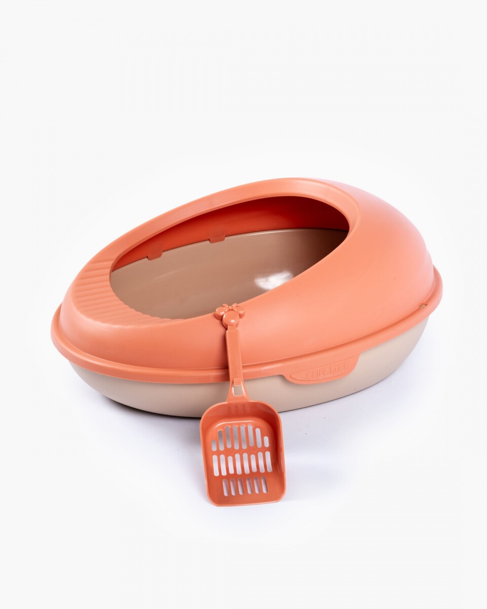 Bandeja sanitaria de gato EGGMedidas 53 * 42.5 * 23CM, 480gVerde/Rosa/Naranja - Bandeja Sanitaria De Gato Eggmedidas 53 * 42.5 * 23cm, 480gverde/rosa/naranja 