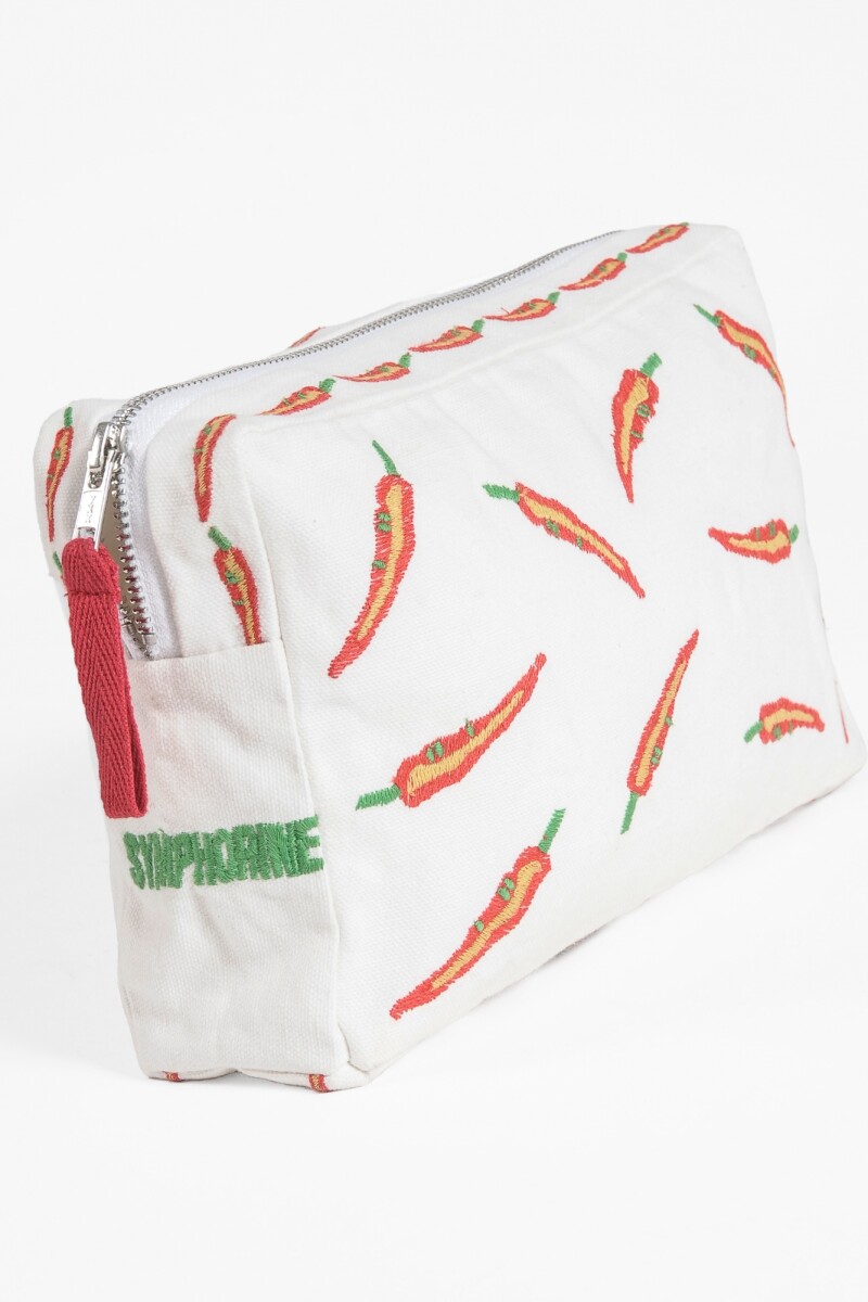 Estuche chillis blanco