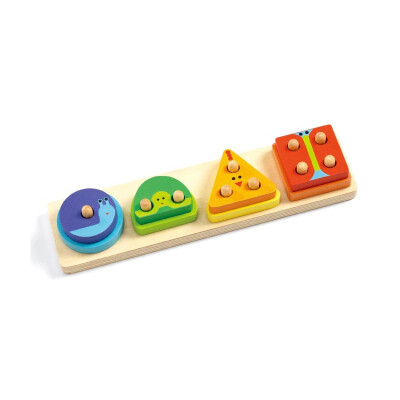 Juego de encaje 1234 Djeco Juego de encaje 1234 Djeco