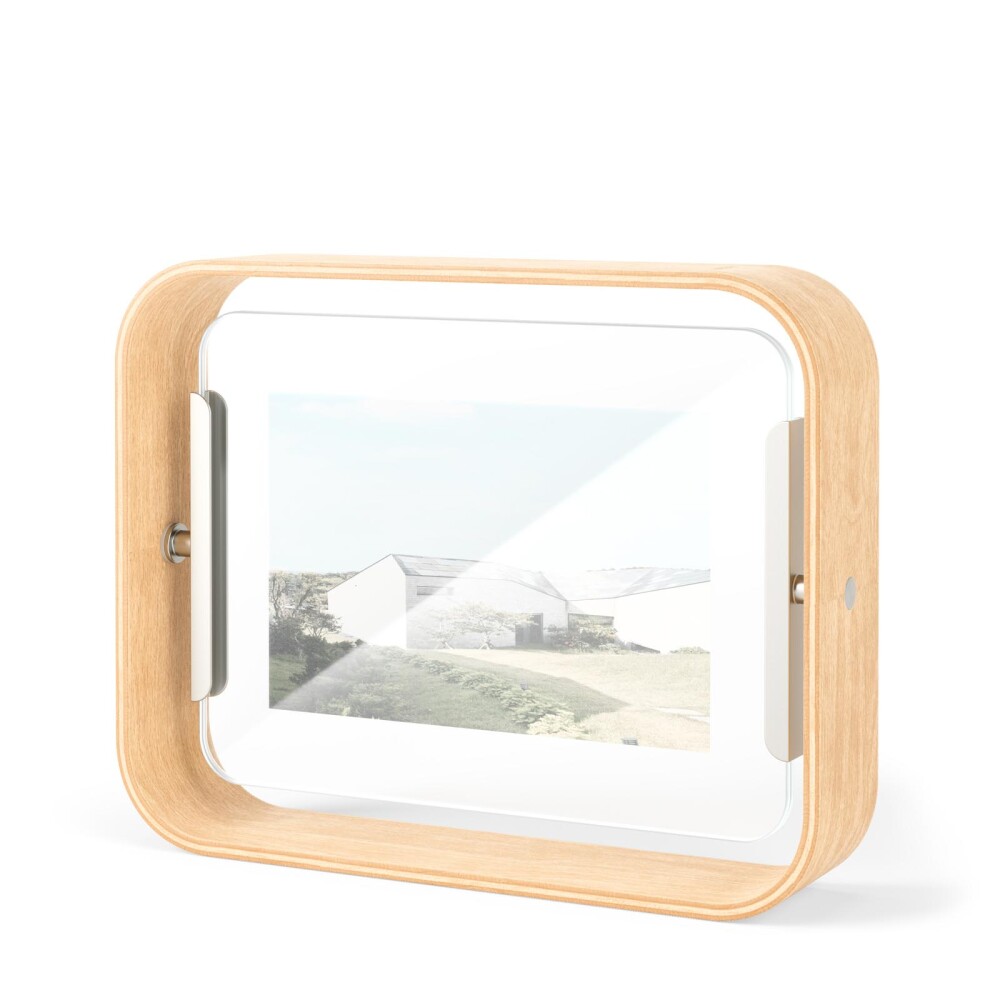 PORTARRETRATOS MADERA-Y-VIDRIO NATURAL-BEIGE BELLWOOD